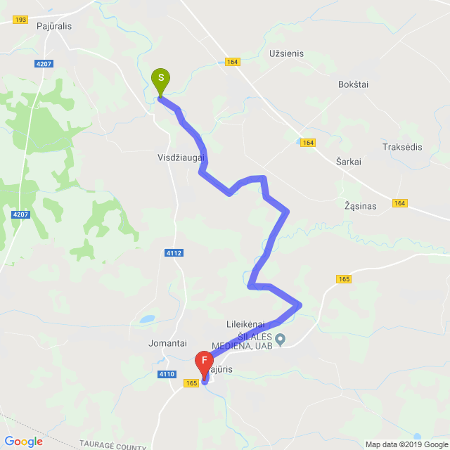 Baidarių maršrutas: Jūra